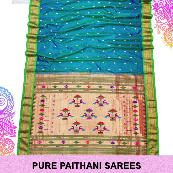 Paithani Pure Silk Sarees